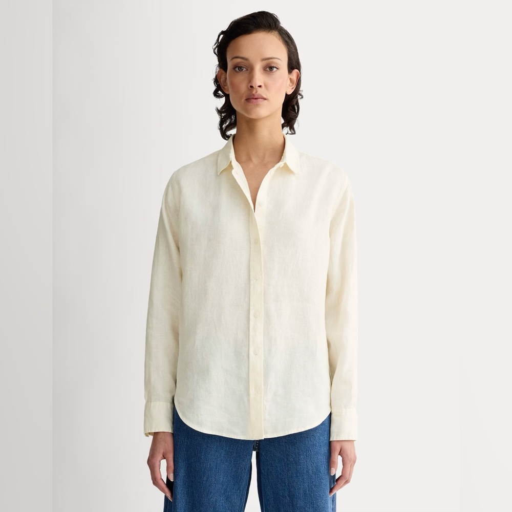 Everlane Linen Must Have Button-Up Shirt